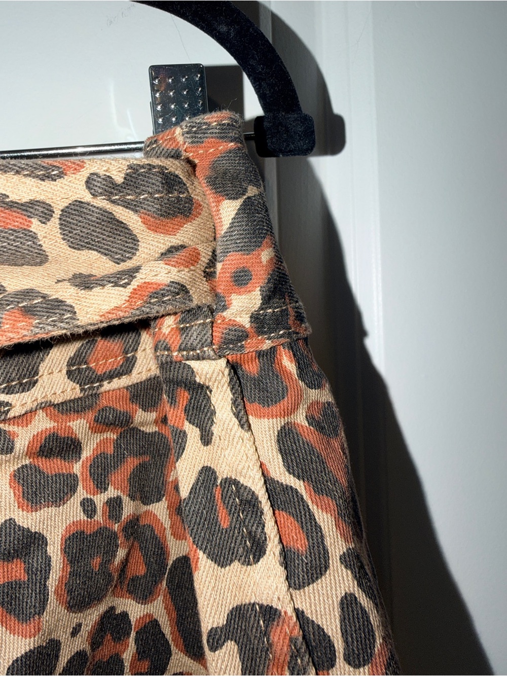 Never Fully Dressed Leopard Print Wrap Skirt - Picture 7 of 9